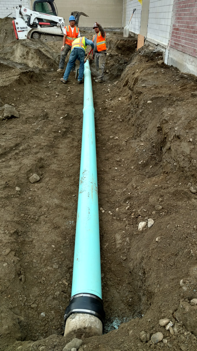 8 Inch Sewer Repair