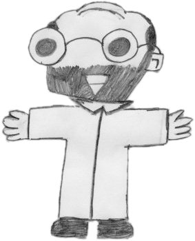 Mr. Powers Line Art